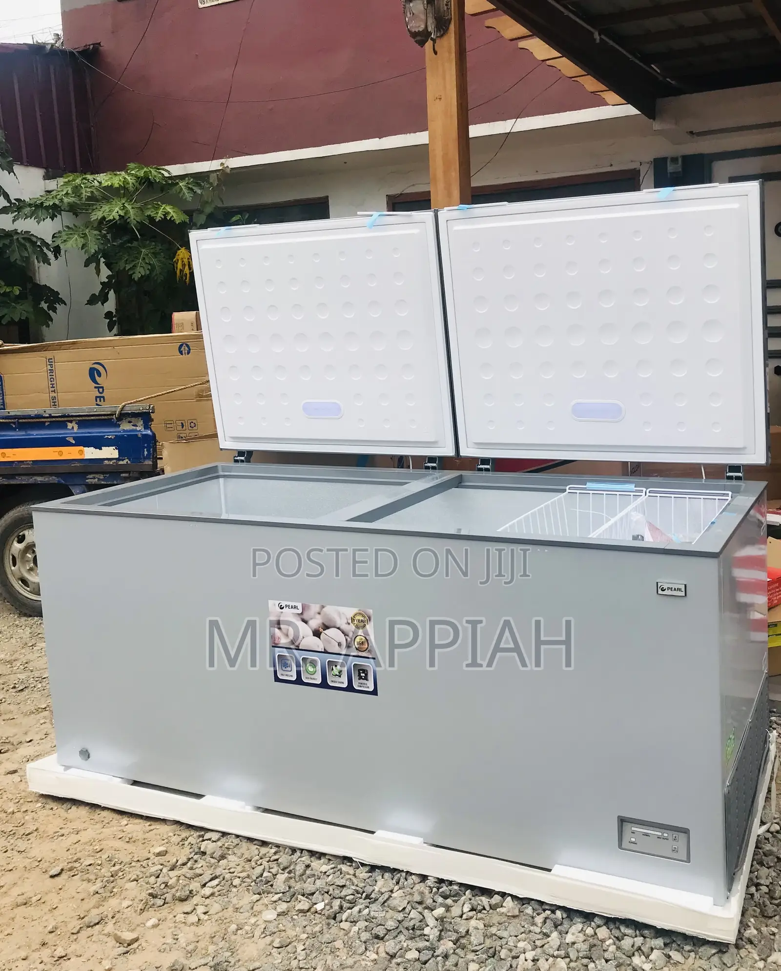 Order Classic Pearl PCF-610 Double Door Chest Freezer.