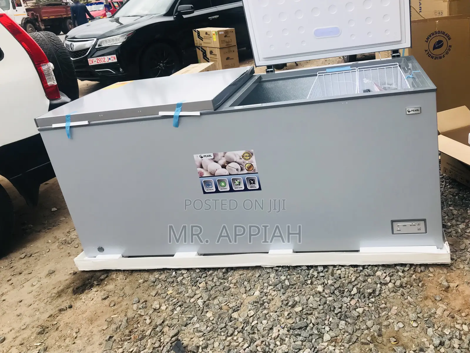 Order Quality Pearl 508L Double Door Chest Freezer(PCF-610)