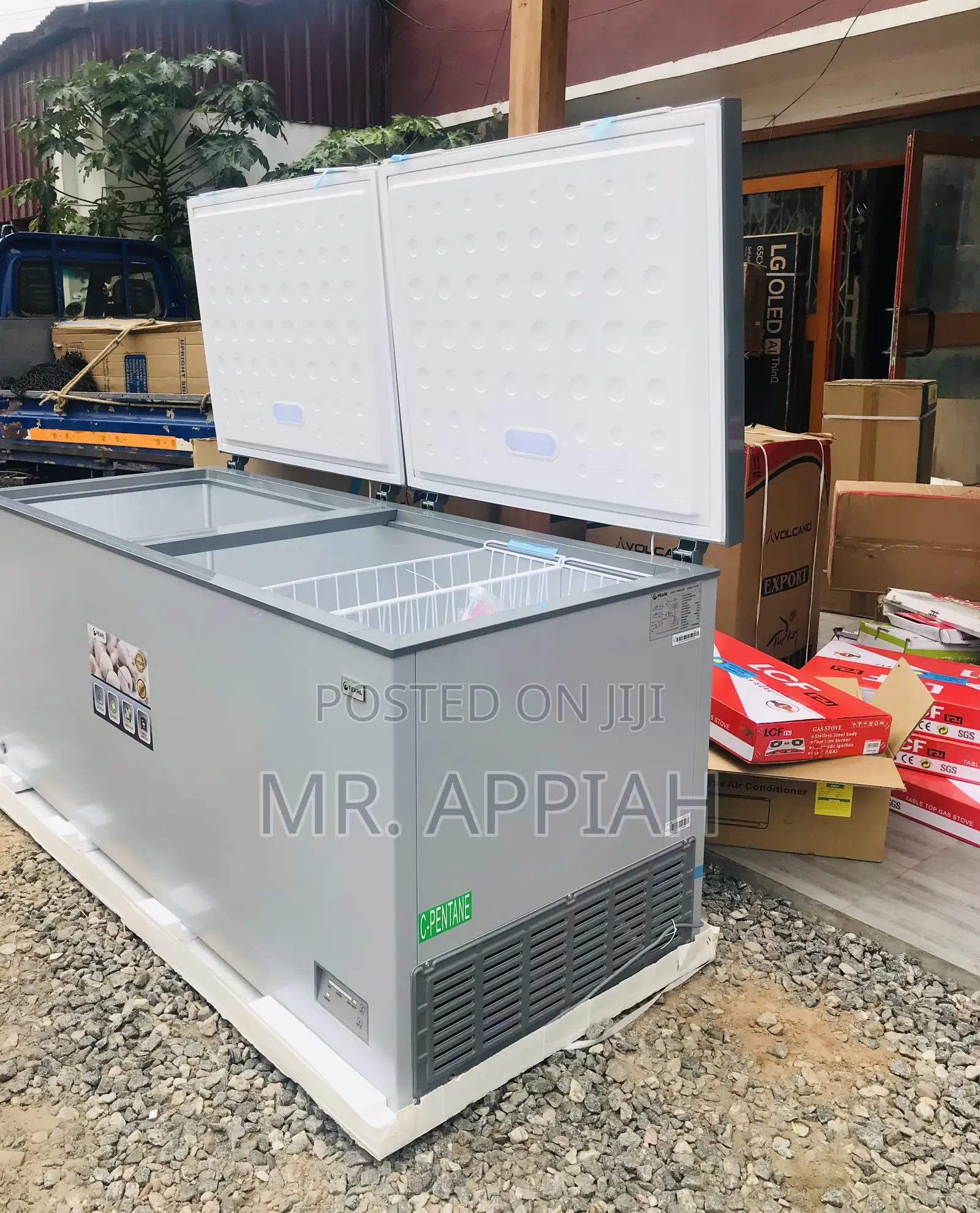 Order Affordable Pearl 508L 2 Door Chest Freezer(Pcf-610)