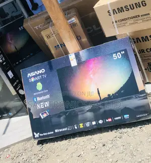 Get Authentic 50 Inch Smart Led Asano UHD Television