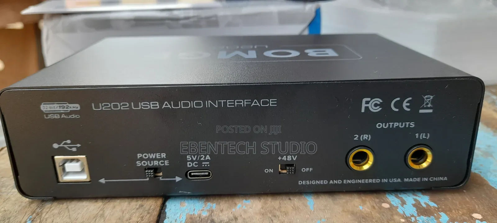Bomge Audio Interface Usb Sound Card