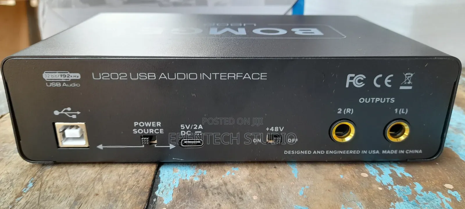 Bomge Audio Interface Usb Sound Card