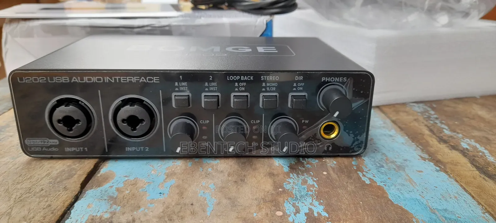 Bomge Audio Interface Usb Sound Card