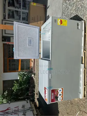 400L PCF- Pearl Double Door Chest Freezer Grey