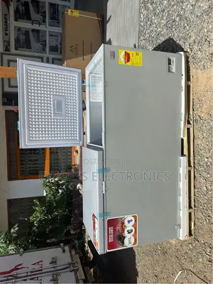508L Chest Freezer Pearl Double Door Pear