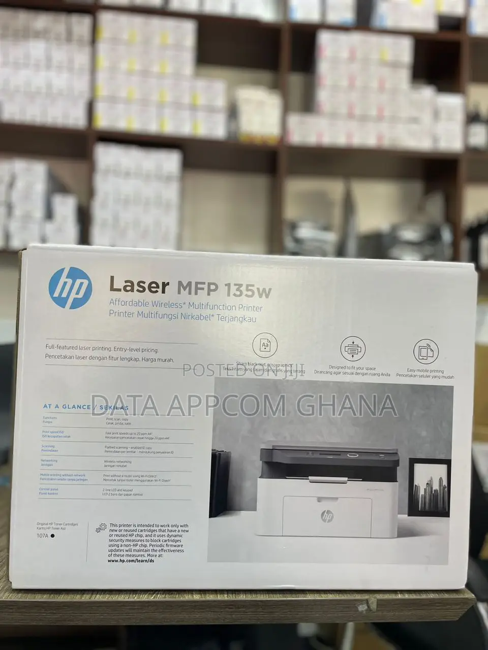 Hp Laser MFP 135w in Tesano Printers & Scanners, Data Ghana