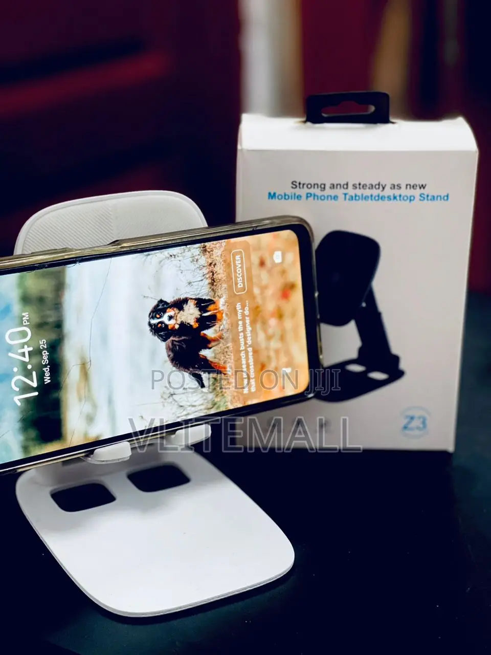 360-degree Rotation Foldable Metal Phone Stand ( Z-3 )