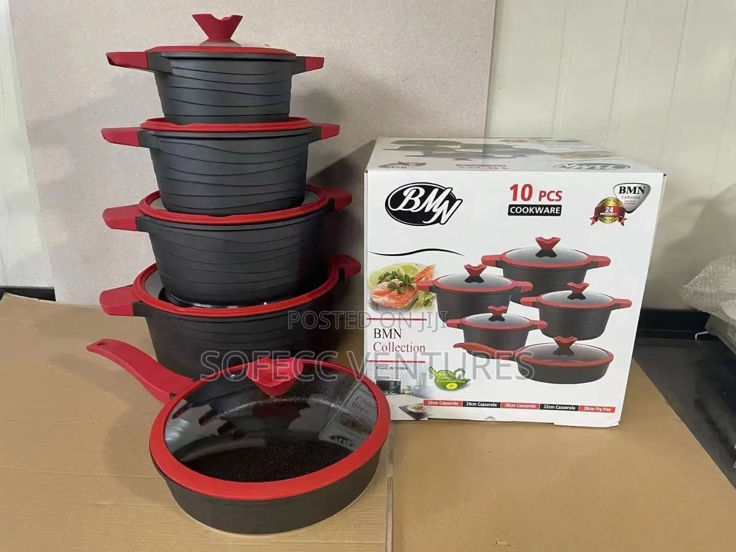 BMN Non-Stick Cookware Set