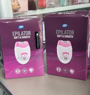 Boots Epilator With Rechargeable Batteries