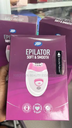 Boots Epilator With Rechargeable Batteries