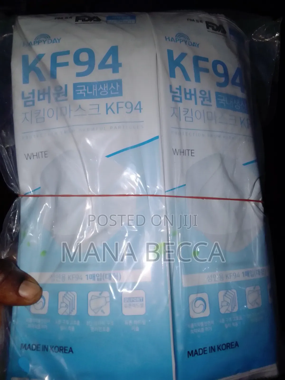 Kf94 Mask White