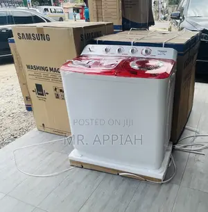 Elegant Nasco 7kg Semi-Auto Electric Washing Machine.