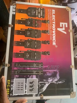 Electro-Voice (EV) 7-Piece Drumset