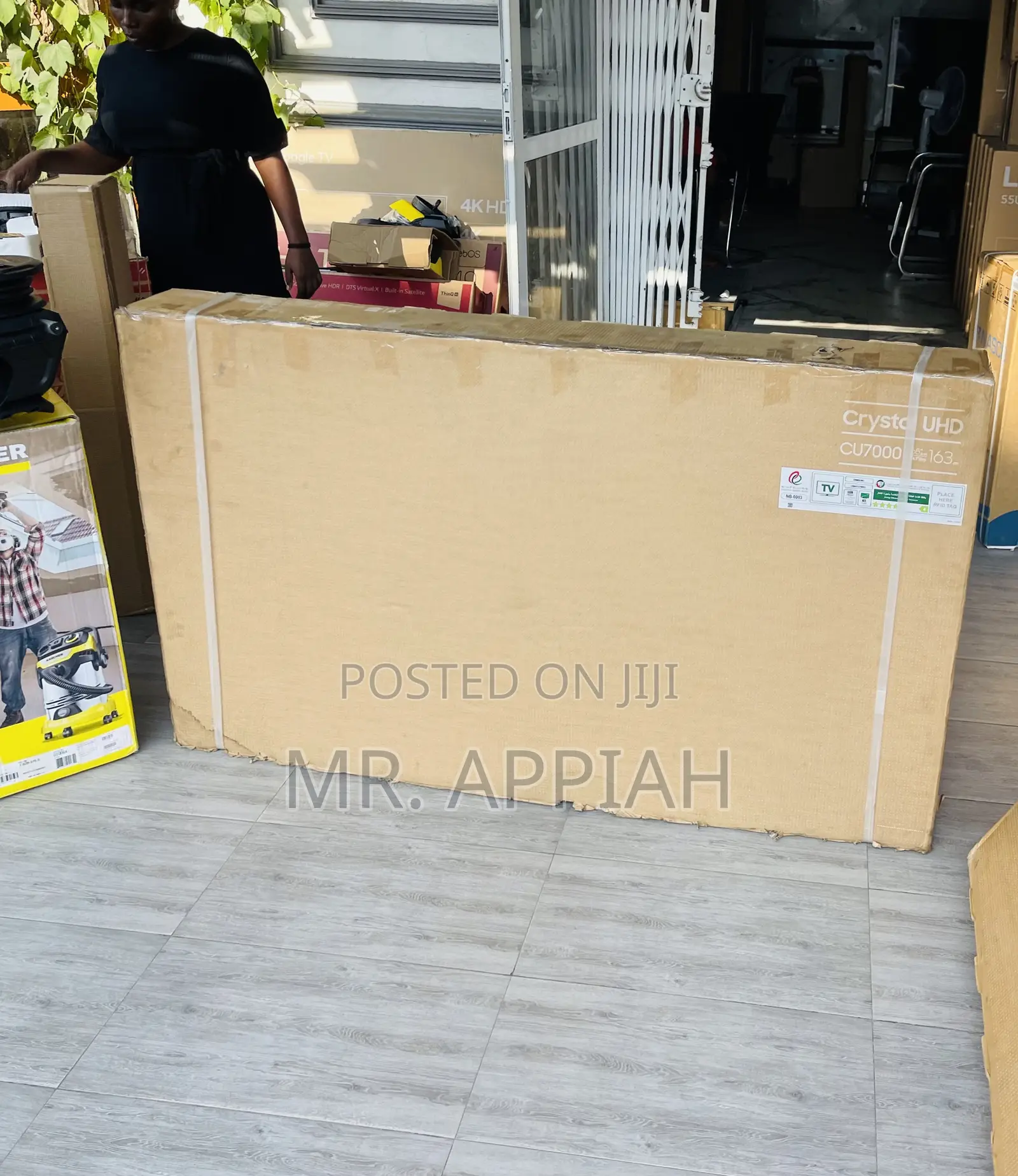 Order Classic Samsung 65cu7000 65” Crystal Electric Tv