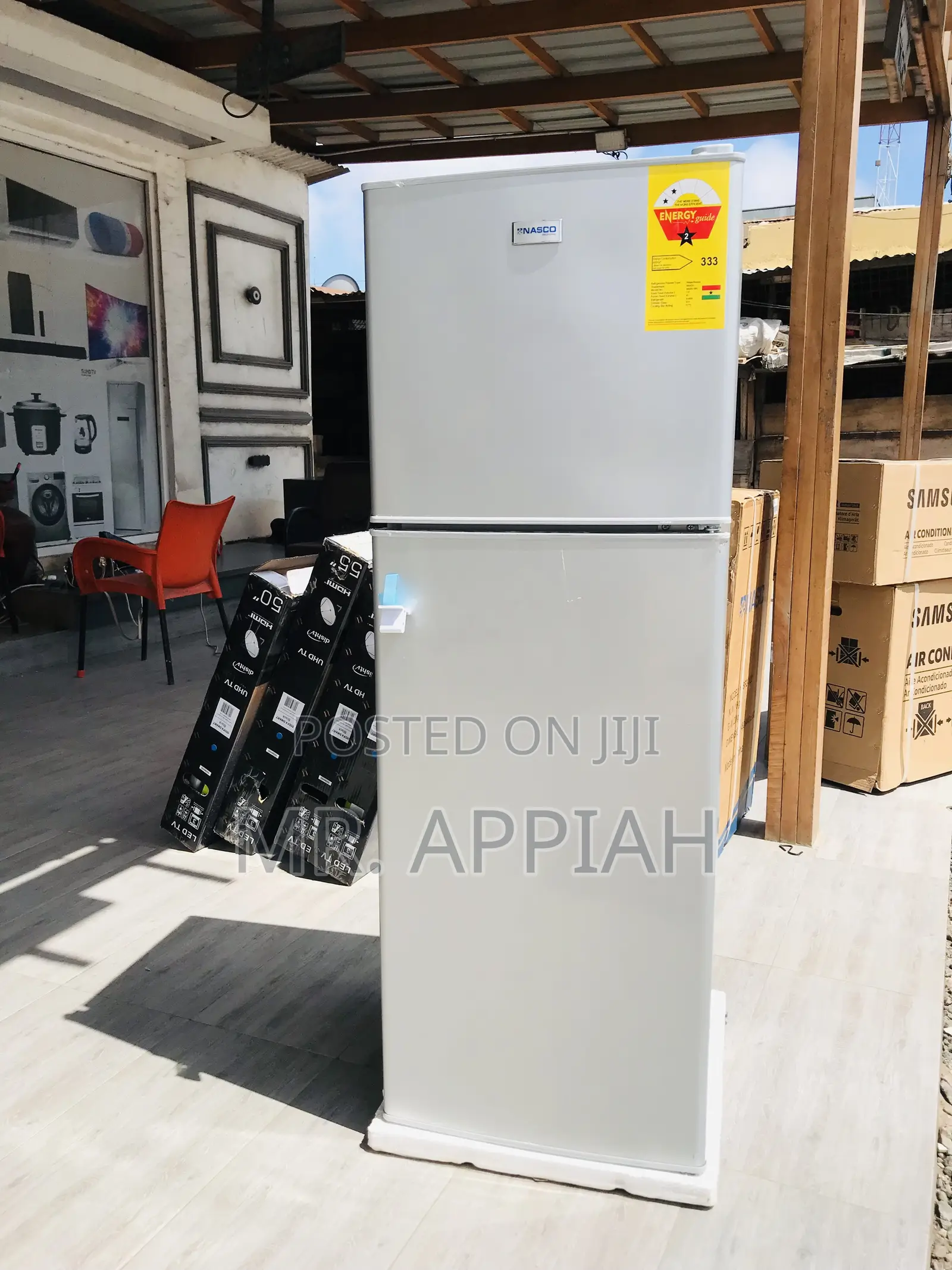 Affordable Nasco Nasf2-18fl Double Door Fridge(Gray).