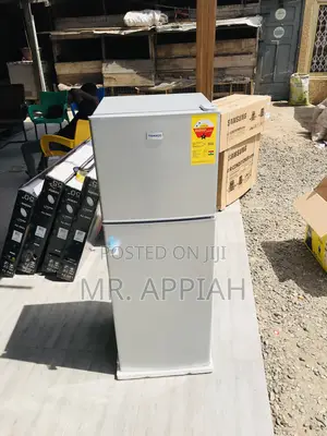 Durable Nasco Nasf2-18fl 158L Double Door Fridge(Gray).