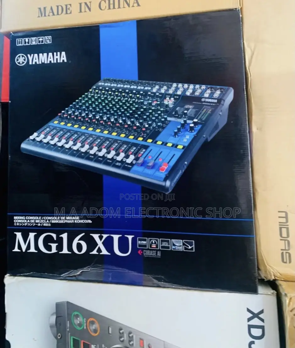 Newly in Stock Yamaha MG16XU 16-Input 6 Bus Mixer.
