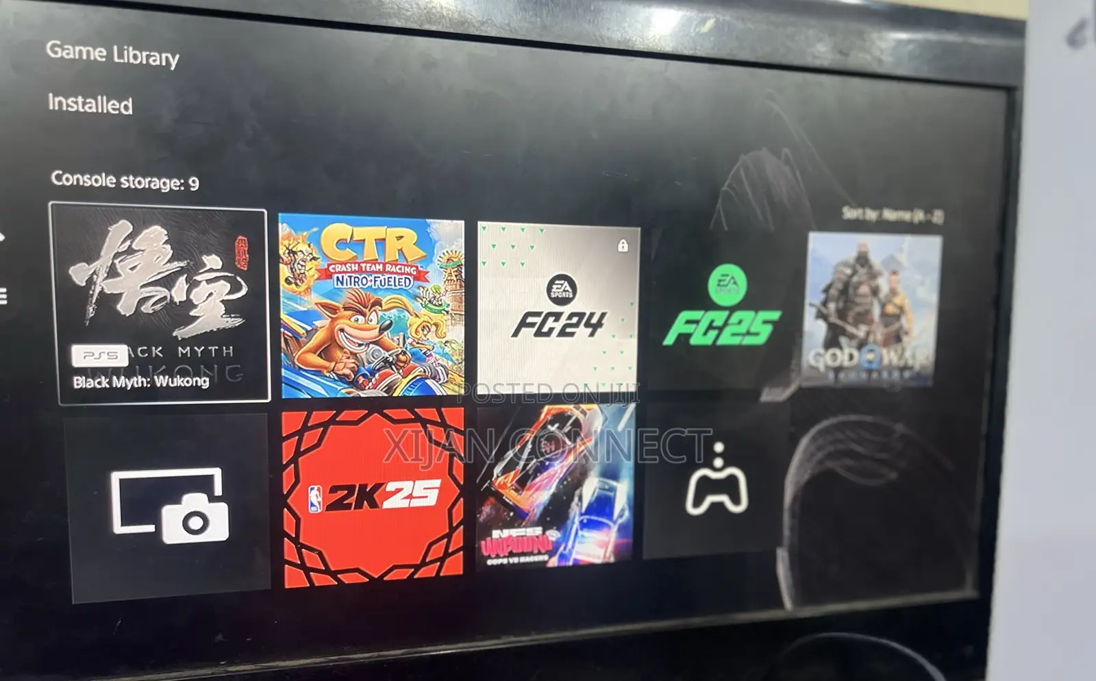 PS5 Digital Games Installation