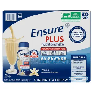 Ensure Plus Nutrition Shake With 16g of Protein 237ml, 30pk