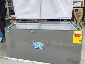 400 Liter PCF- Pearl 2 Doors Chestfreezer Glass Lud