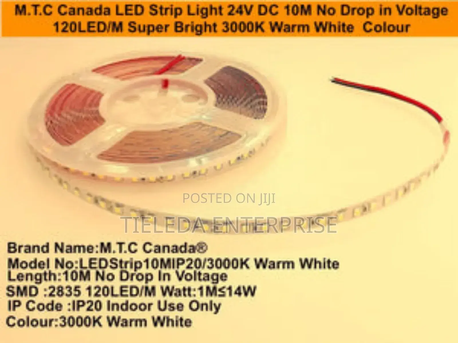 Warm MTC Canada Led Strip 12v/24v