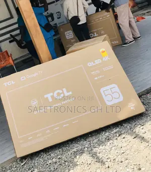 55 Inch TCL Led Smart Uhd Sleek (Black) P635 Tv