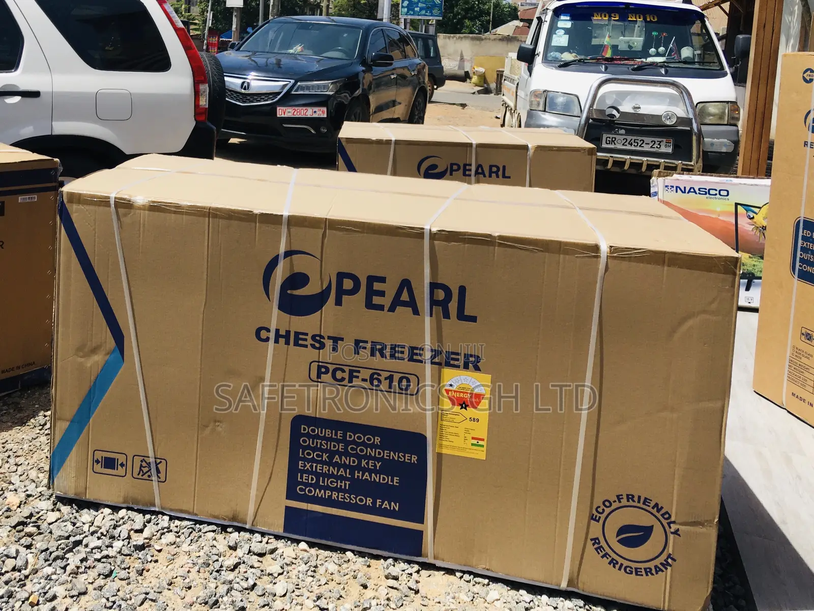Pearl Energy Saving PCF-610 508 Liter 2 Doors Freezer