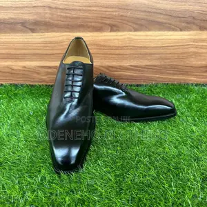 Black Italian Classic Shoes