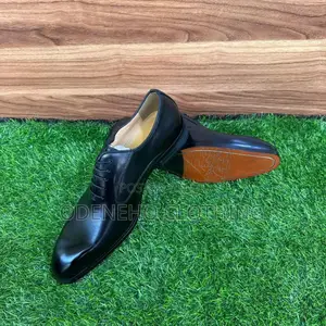 Black Italian Classic Shoes