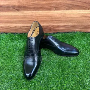 Black Italian Classic Shoes
