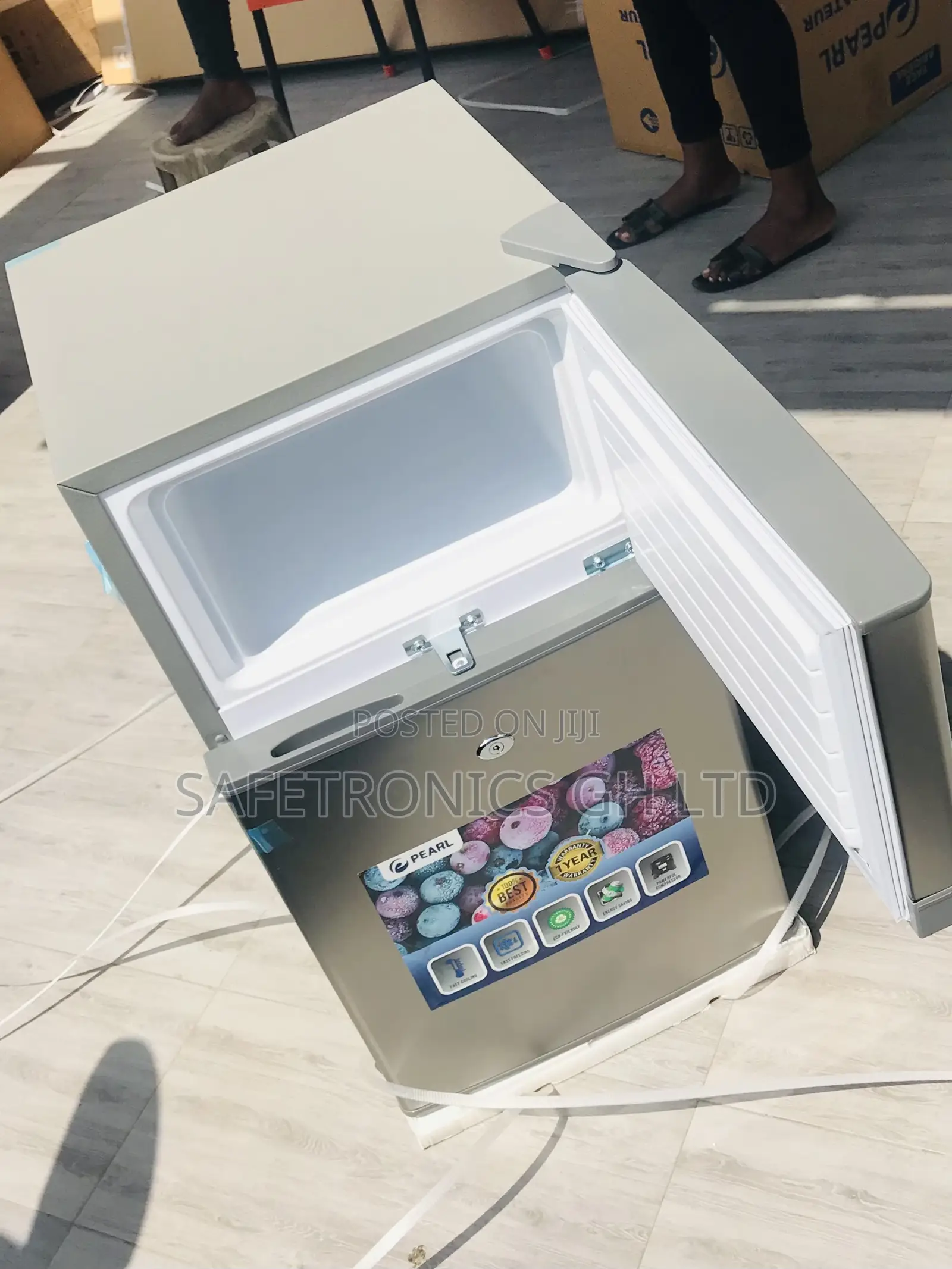 Order (Gray) Topfreezer 2 Doors Tabletop PF-111H Pearl
