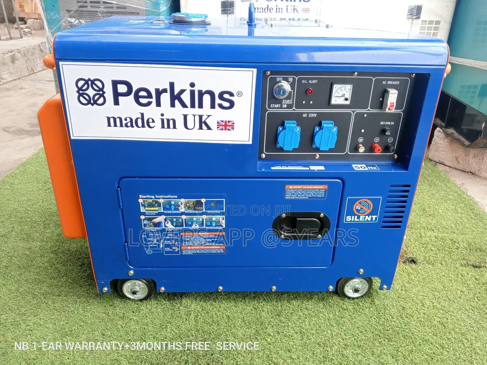 10kva Perkins Generators 13000W Silent Diesel Key Generator