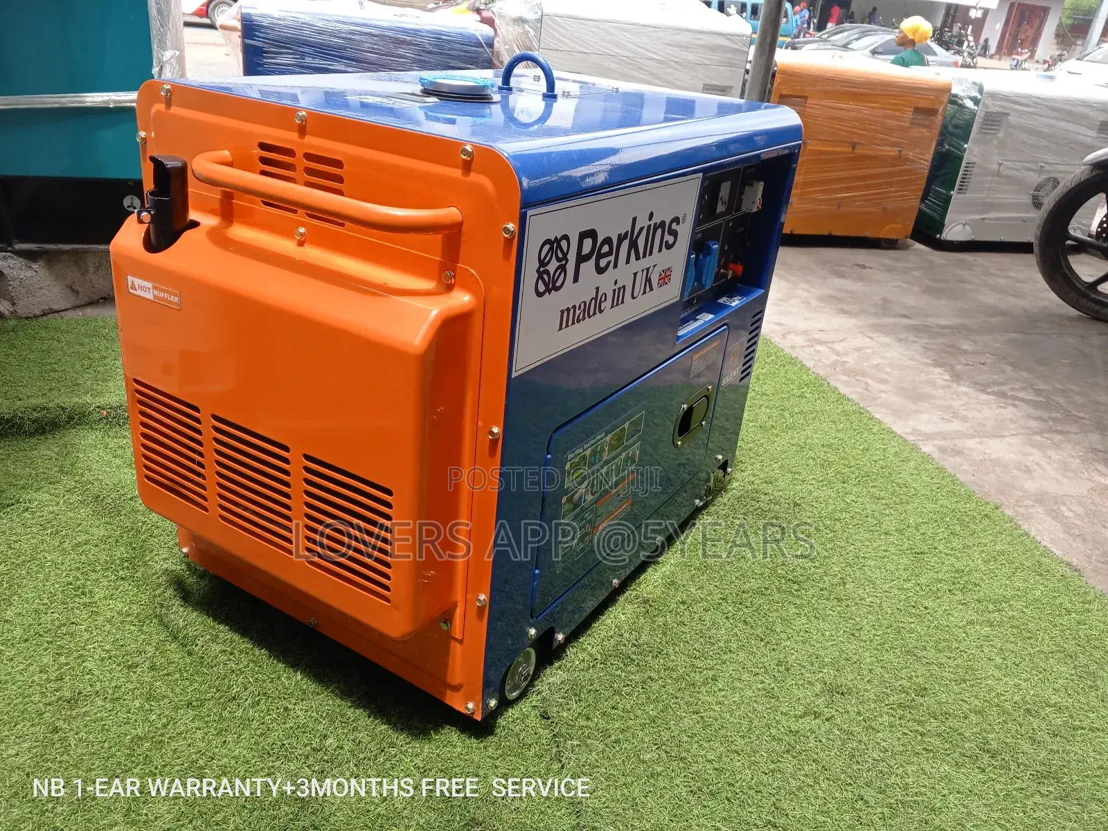 Powerful Geneset Silent Diesel 10kw 13000W Generator Perkins