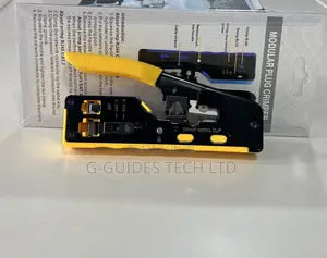 RJ45 Pass Through Crimping Tool, RJ11 and RJ45 Crimper Tool