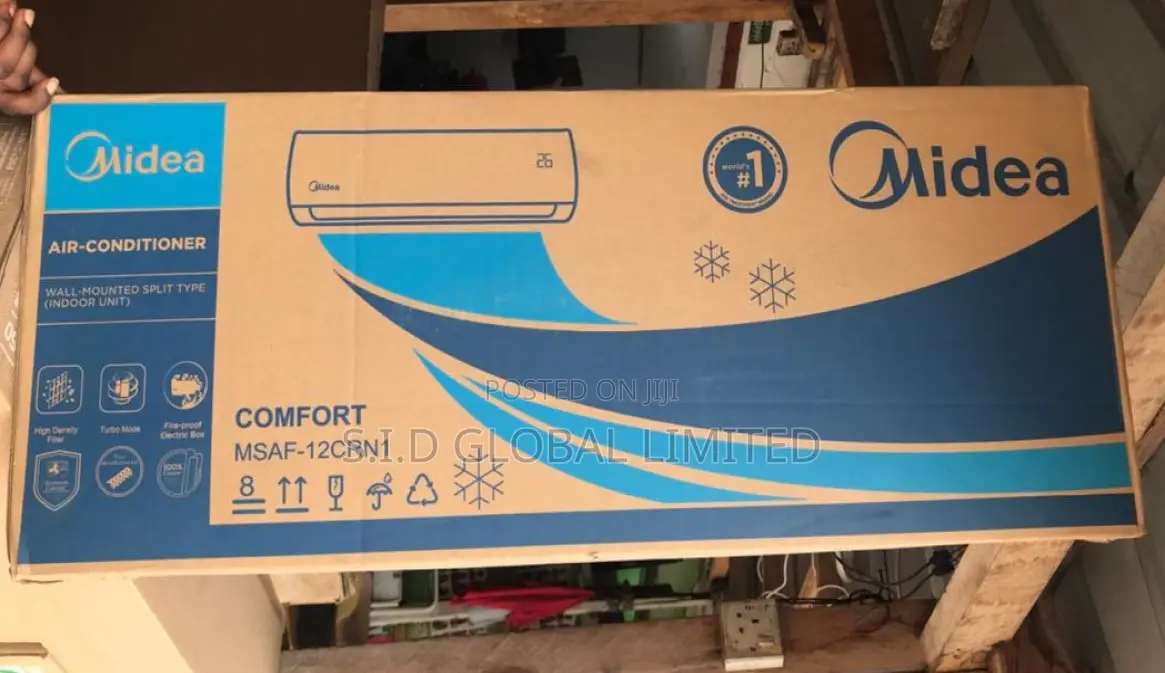 Auto Restart MIDEA-1.5HP-R410-SPLIT-AIR-CONDITIONER -MSAF-12