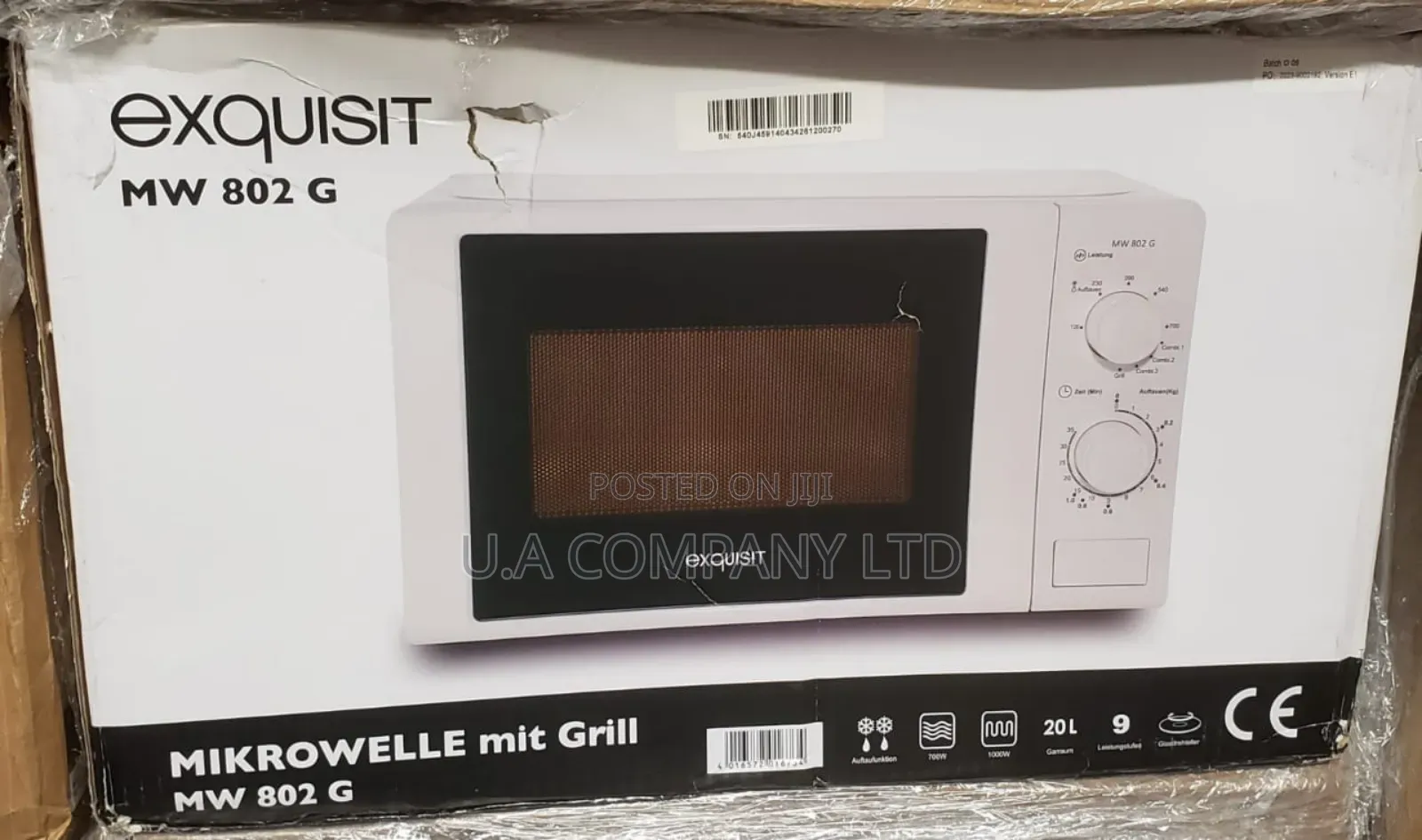 Exquisit 20L Microwave With Grill
