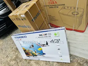 Immerse Yourself With Smart 43”Nasco Satellite FHD
