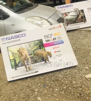 Order 50 Inch Smart Led Nasco UHD Tv (Black)