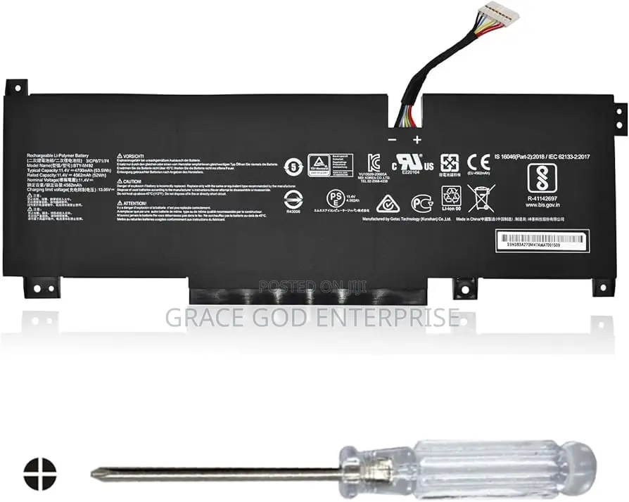 Original Battery BTY-M492 for MSI
