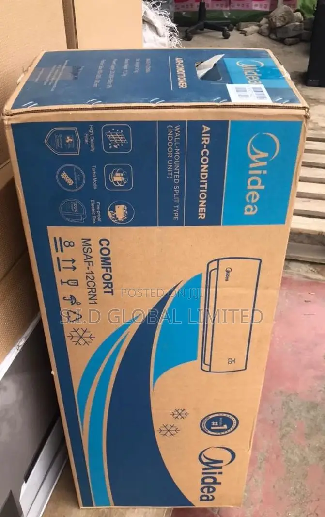 Stay Cool and Comfortable With Midea 1.5hp Split R410 AC