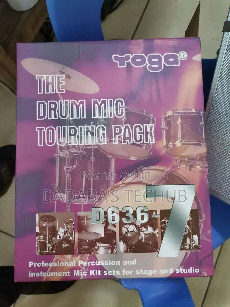 Yoga 7pcs Drum Mic Kit