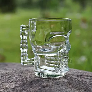 320ml Transparent Skull Glass