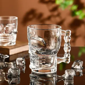 320ml Transparent Skull Glass