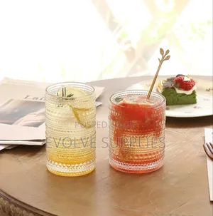 Beaded Dot/ Hobnail Glasscup