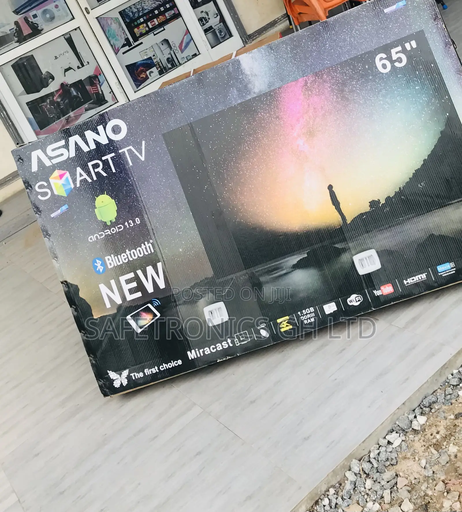 Get Original 65 Inch Smart Wedos UHD LED Asano Tv