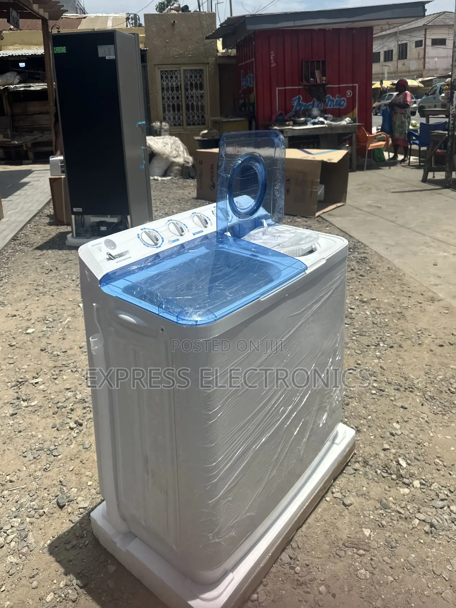 Double Water Inlet WM Zara 11kg Topload White