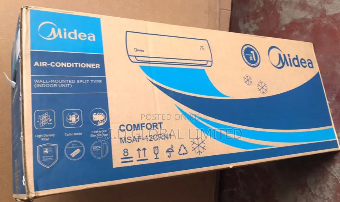 Fresh Air Is Just a Click Awaywith MIDEA-1.5HP-R410-SPLIT-AC