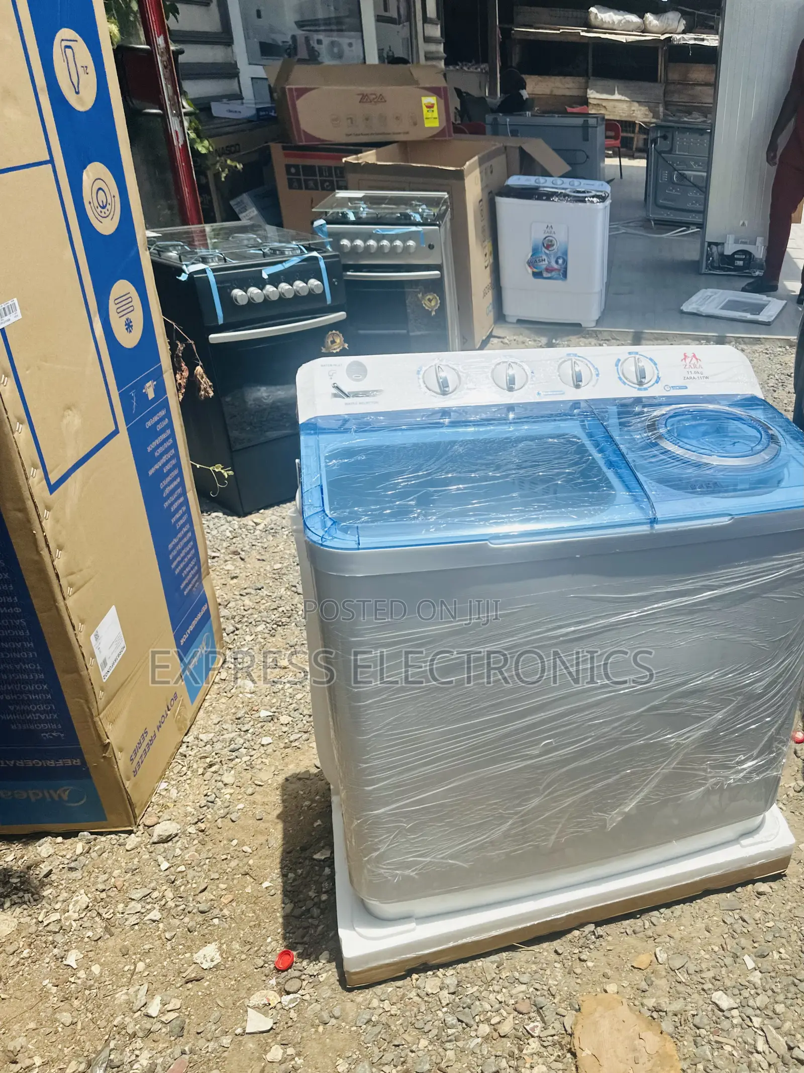Wash Fast With Nasco 7kg Topload Washing Machine