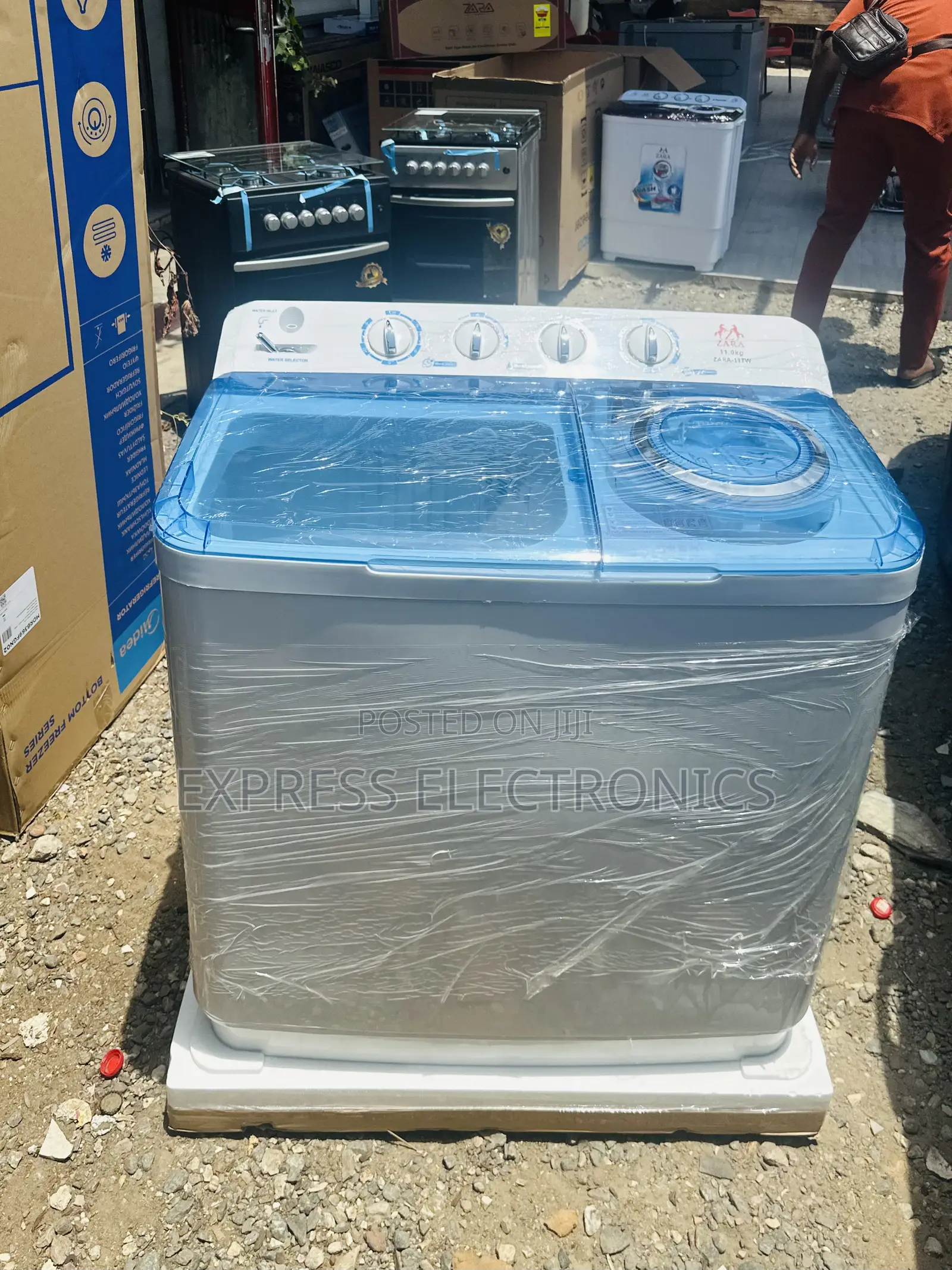 Super High Spin Speed 11kg Topload Washing Machine Nasco