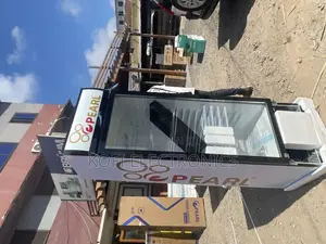 236litres PVC-316 Display Pearl Singledoor Glass Fridge